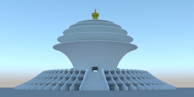 lumbini nepal 3Dモデル .c4d .max .obj .3ds .fbx .stl .blend 