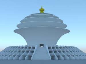 lumbini nepal 3D Model