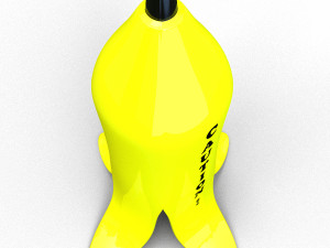 Banana wet caution 3D Baskı Modeli