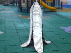 Banana wet caution 3D Baskı Modeli