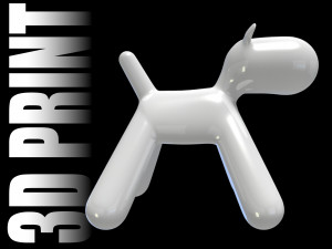 Puppy chair 3d print 3D Print Model