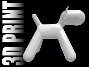 Puppy chair 3d print 3D Print Model
