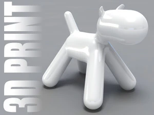 Puppy chair 3d print Modelo de impresión 3D