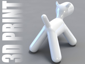 Puppy chair 3d print 3D Print Model
