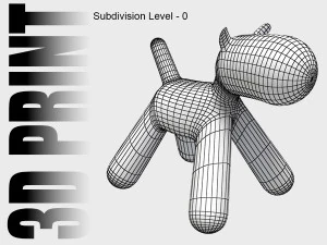 Puppy chair 3d print 3D Print Model