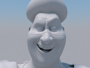 titan character 3D मॉडल