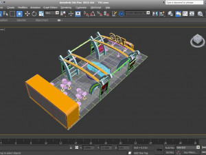 toc exhibition 6 x 15 booth 3D 模型