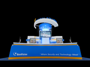 geovision exhibition 6x6 booth 3D Model