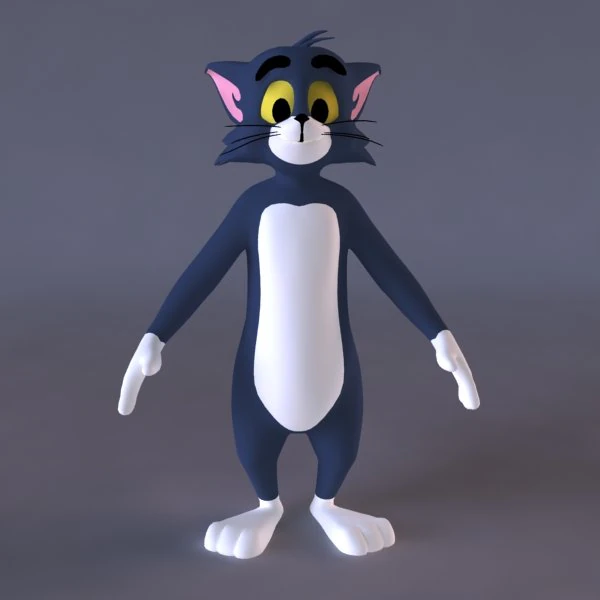 personagem 3D de Tom Modelo 3D .c4d .max .obj .3ds .fbx .stl .blend 