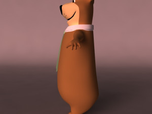 yogi bear 3d character 3D Model