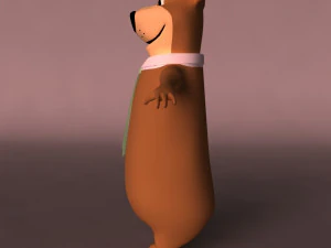 yogi bear 3d character 3D Model