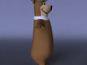 yogi bear 3d character 3D Model