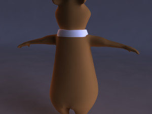 yogi bear 3d character 3D Model