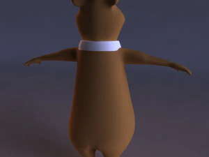 yogi bear 3d character 3D Model