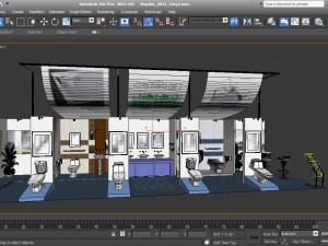 nagako 25 x 12 booth Modelo 3D