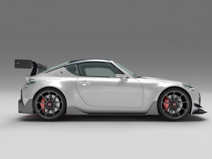 toyota s-fr racing concept car 3D 모델