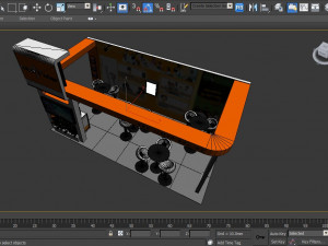 vision college exhibition booth 3D Модель