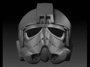 at-at helmet 3d print model Modelo de impresión 3D