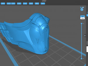 Subzero mask 3d print model Modèles 3D en vedette