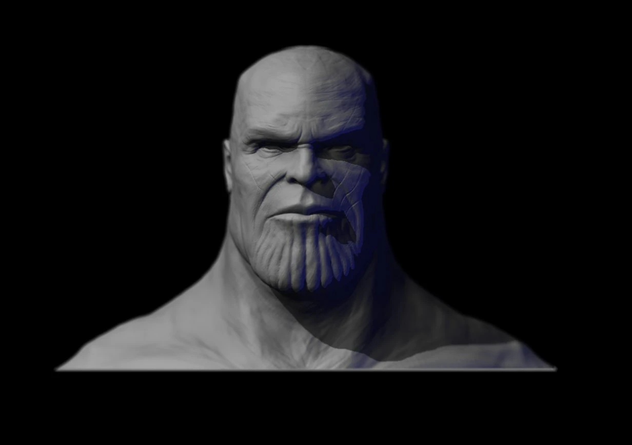 thanos 3d print 3D Print Model .c4d .max .obj .3ds .fbx .stl .blend 
