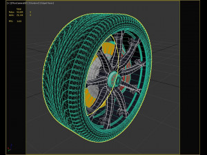 sport rim 3D-Modell