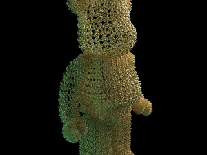 베어브릭 나이트 3D 모델