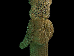 bearbrick knight 3D 모델