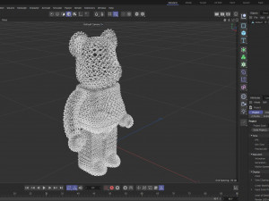 bearbrick knight 3D 모델