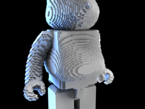 BearBrick Vox 3D 프린트 모델
