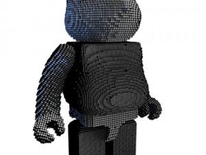 BearBrick Vox Modello di stampa 3D