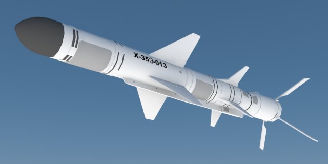 KH-35 Missiles 3D-Modell .c4d .max .obj .3ds .fbx .stl .blend 