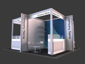 Maxima structure booth 3D Model
