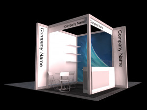 Maxima structure booth 3D मॉडल