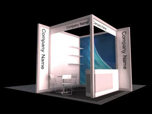Maxima structure booth 3D Model