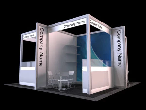 Maxima structure booth 3D Model