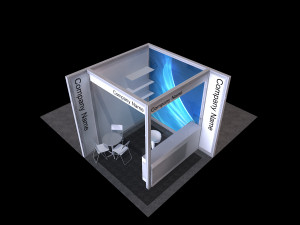 Maxima structure booth 3D मॉडल