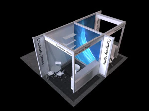 Maxima structure booth 3D Model