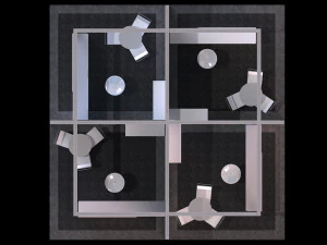 Maxima structure booth 3D Model