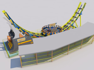 Disco rides Modelo 3D