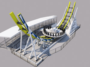 Disco rides Modelo 3D