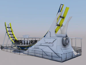 Disco-Fahrten 3D Modell