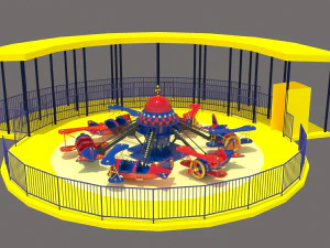 Passeios de avi&atilde;o Modelo 3D