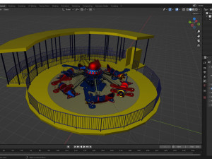 Aircraft Rides Modelo 3D
