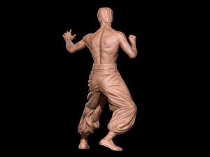 Bruce Lee 3D Print Model 3D Print Model