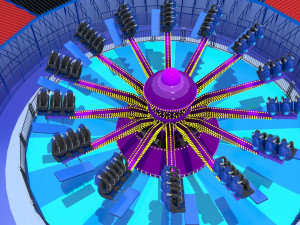 Go Go Bouncer Rides 3D Model