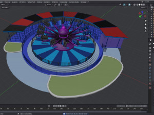 Go Go Bouncer Rides 3D Model