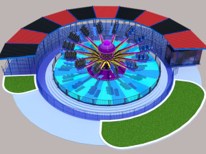 Go Go Bouncer Rides 3D Model