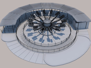 Go Go Bouncer Rides 3D Model