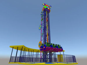 Стрибаюча жаба 3D Модель