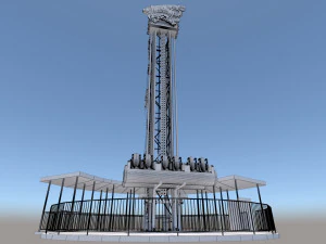 Стрибаюча жаба 3D Модель